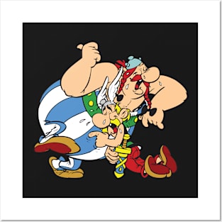 Asterix Obelix 3 Cartoon Posters and Art